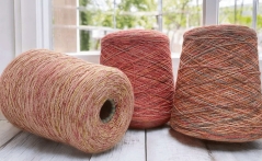 SOCK YARN STRIPPY COTTON 80/20 - ШКАРПЕТКОВА ПРЯЖА СТРИППІ БАВОВНА 80/20